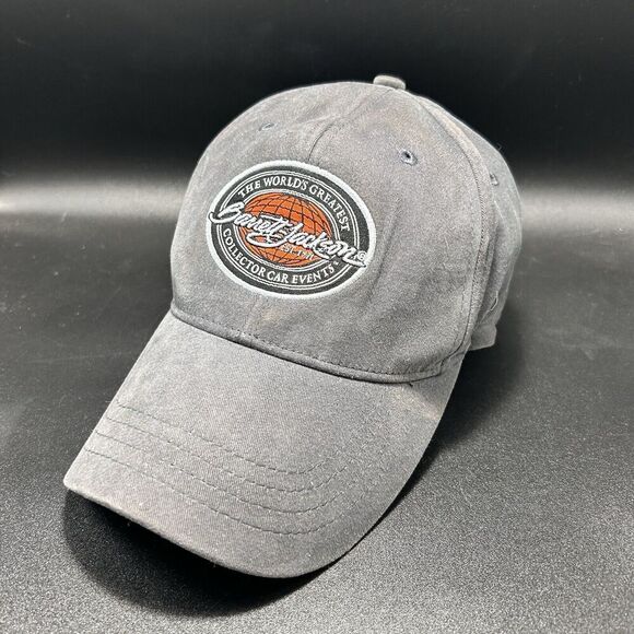 Barrett Jackson Other - Barrett Jackson Hat Men's Medium Grey Stretchy Elastic Cotton Blend